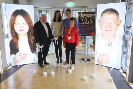 Pressekonferenz am 06.03.2024 in Calw zum Friedenskunstprojekt 2024